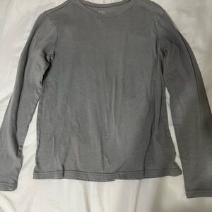 Wonder Nation Charcoal Long Sleeve Shirt